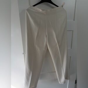 Talbots Cream Straight Leg Pants